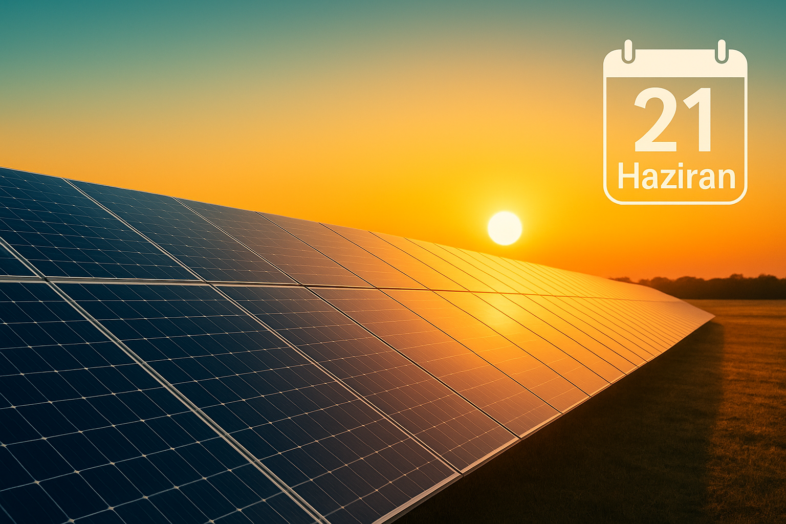 21 Haziran 2025 — Yaz Gündönümünde Güneşin Zirvesi